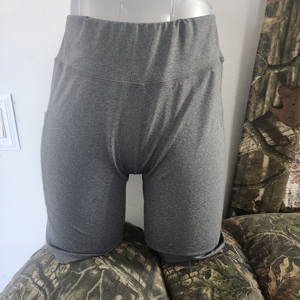 Women's Charcoal Bike Shorts